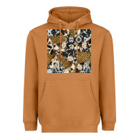 Meerkat cowhide leopard seamless pattern Heavyweight Hoodie - HRA Design Shop
