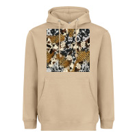 Mushroom cowhide leopard seamless pattern Heavyweight Hoodie - HRA Design Shop