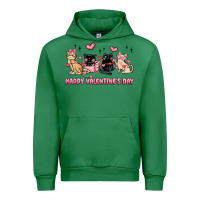 Emerald happy valentines day cats Urban Hoodie - MaliasSmallBusiness