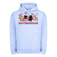 Pigment Grape Ice happy valentines day cats Urban Hoodie - MaliasSmallBusiness