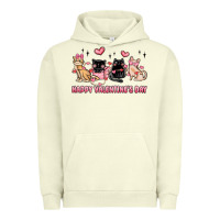 Pigment Pistachio happy valentines day cats Urban Hoodie - MaliasSmallBusiness