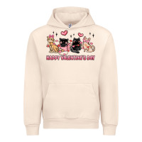 Sandshell happy valentines day cats Urban Hoodie - MaliasSmallBusiness