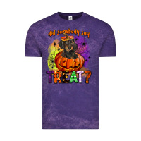 Cloud Purple did somebody say treat Vintage Tee - BarkalooDesign