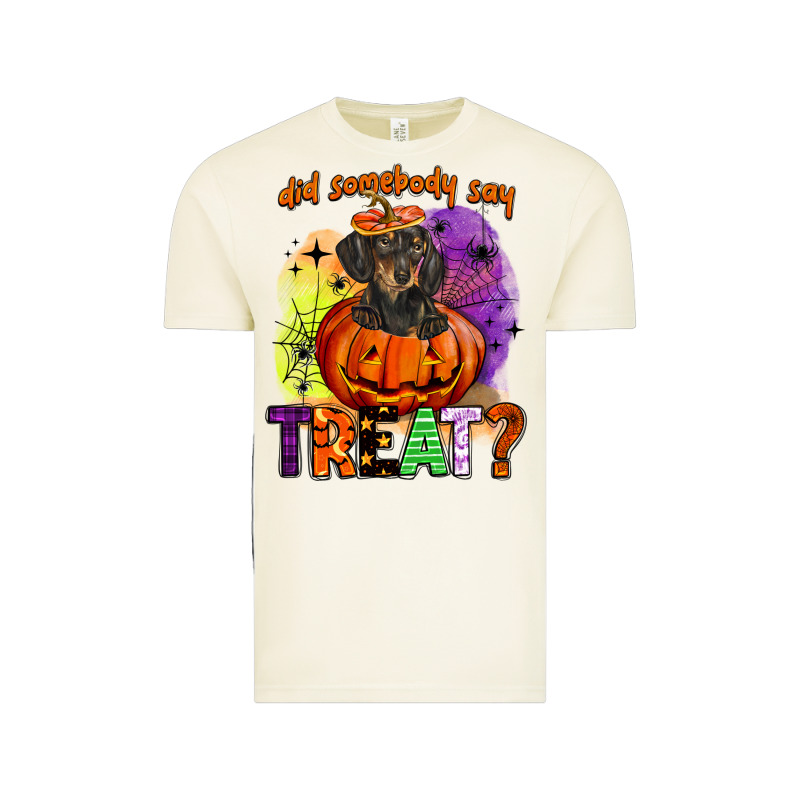 Did Somebody Say Treat Vintage Tee by BarkalooDesign | Teevron