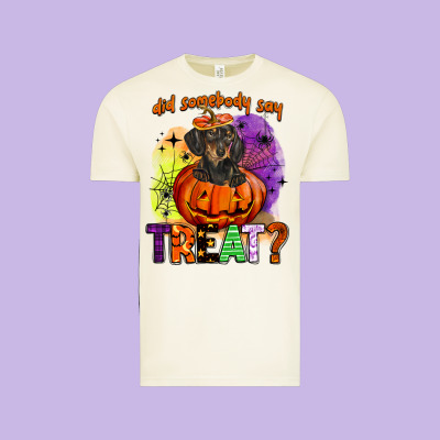 Did Somebody Say Treat Vintage Tee Designed By Barkaloodesign