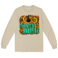 Mushroom country music western Long Sleeve Tee - texasbilliewilder