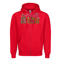 Red rebel mama Zipper Hoodie - texasbilliewilder