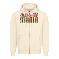 Sandshell rebel mama Zipper Hoodie - texasbilliewilder