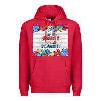 Cardinal see the ability not the disability Premium Hoodie - MaliasSmallBusiness