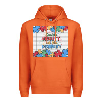 Carrot see the ability not the disability Premium Hoodie - MaliasSmallBusiness