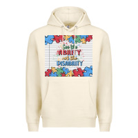 Tofu see the ability not the disability Premium Hoodie - MaliasSmallBusiness