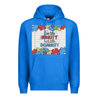 True Royal see the ability not the disability Premium Hoodie - MaliasSmallBusiness