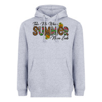 Heather Grey take me where summer never ends Heavyweight Hoodie - CowhideDigitalArt