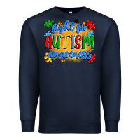 Navy fight for autism awareness Premium Sweatshirt - Artiststas