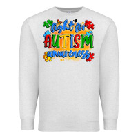 Oatmeal Heather fight for autism awareness Premium Sweatshirt - Artiststas