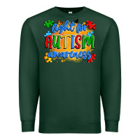Sports Green fight for autism awareness Premium Sweatshirt - Artiststas