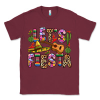 Burgundy let s fiesta Classic Tee - Zillion Design Studio
