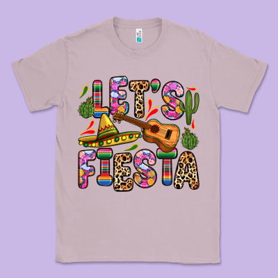 Let S Fiesta Classic Tee Designed By Zillion Design Studio
