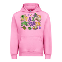 Fuchsia Pink tax preparer Urban Hoodie - MaliasSmallBusiness