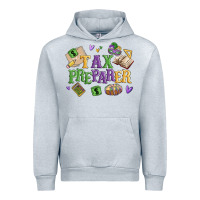 Heather Grey tax preparer Urban Hoodie - MaliasSmallBusiness