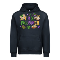 Navy tax preparer Urban Hoodie - MaliasSmallBusiness