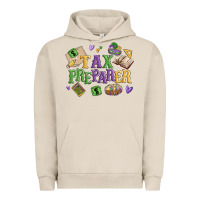 Pigment French Oak tax preparer Urban Hoodie - MaliasSmallBusiness