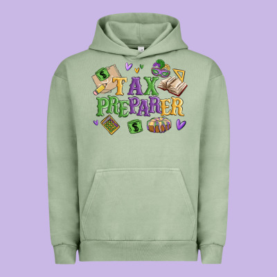 Tax Preparer Urban Hoodie Designed By Maliassmallbusiness