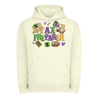 Pigment Pistachio tax preparer Urban Hoodie - MaliasSmallBusiness
