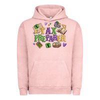 Pigment Salmon tax preparer Urban Hoodie - MaliasSmallBusiness