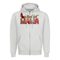 Dove Grey retired hot mama Zipper Hoodie - texasbilliewilder