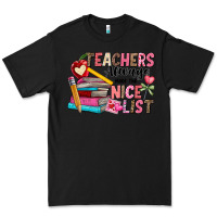 Black Teachers Always Make The Nice List Premium Tee - CowhideDigitalArt