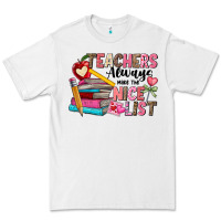 White Teachers Always Make The Nice List Premium Tee - CowhideDigitalArt
