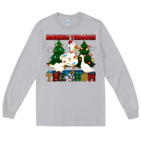 Moon Dust honking through the snow Long Sleeve Tee - Zillion Design Studio