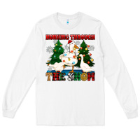 White honking through the snow Long Sleeve Tee - Zillion Design Studio
