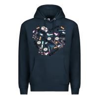 Navy nurse Premium Hoodie - MaliasSmallBusiness