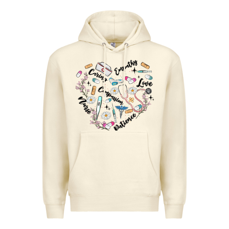 Nurse Premium Hoodie by MaliasSmallBusiness | Teevron