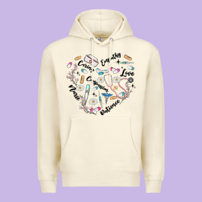 Nurse Premium Hoodie Designed By Maliassmallbusiness