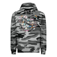 Slate Camo nurse Premium Hoodie - MaliasSmallBusiness