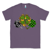 Lavender st patricks day shamrock gold Classic Tee - RanaPortraitStore