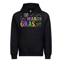 Black it's mardi gras y'all Urban Hoodie - MaliasSmallBusiness