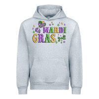 Heather Grey it's mardi gras y'all Urban Hoodie - MaliasSmallBusiness