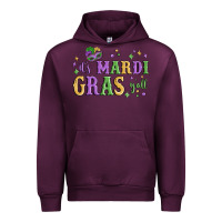 Mauve Wine it's mardi gras y'all Urban Hoodie - MaliasSmallBusiness