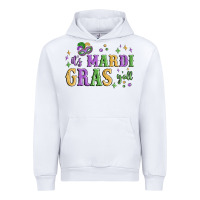White it's mardi gras y'all Urban Hoodie - MaliasSmallBusiness