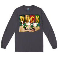 Smoke christmas duck the halls Long Sleeve Tee - Zillion Design Studio