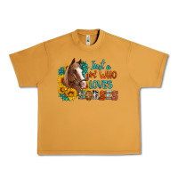 Peanut Butter just a girl who loves horses Urban Heavy Tee - Artiststas