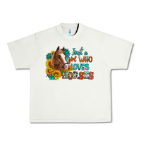 Pistachio just a girl who loves horses Urban Heavy Tee - Artiststas