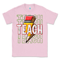 Bubblegum Pink teach Classic Tee - texasbilliewilder