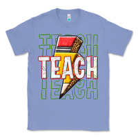 Colony Blue teach Classic Tee - texasbilliewilder