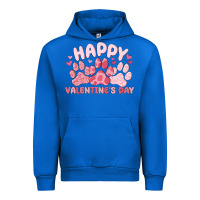 Cobalt happy valentine's day Urban Hoodie - MaliasSmallBusiness
