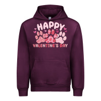 Mauve Wine happy valentine's day Urban Hoodie - MaliasSmallBusiness